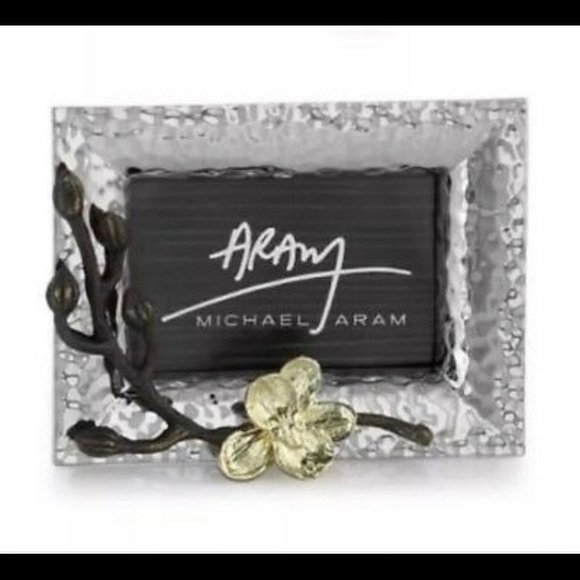 Michael Aram  gold orchid mini frame - Picture 3 of 3